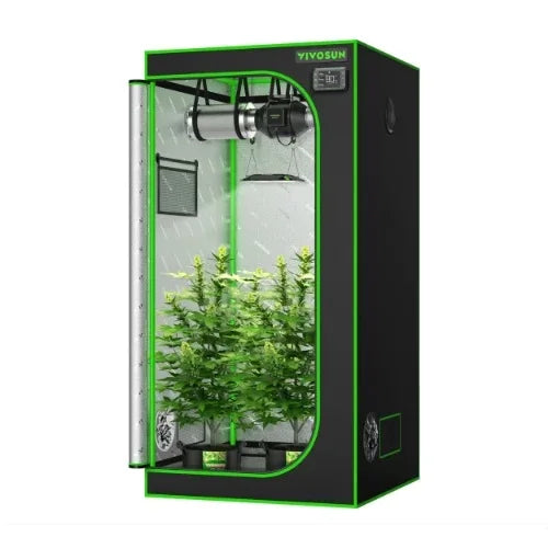 estufa para plantas indoor Estufa VivoSun 90x90x180 – Raiz Cultivo Indoor