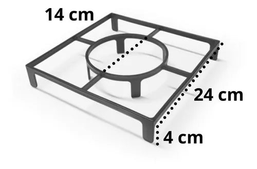 Suporte Rasteiro para Vasos - Nutriplan
