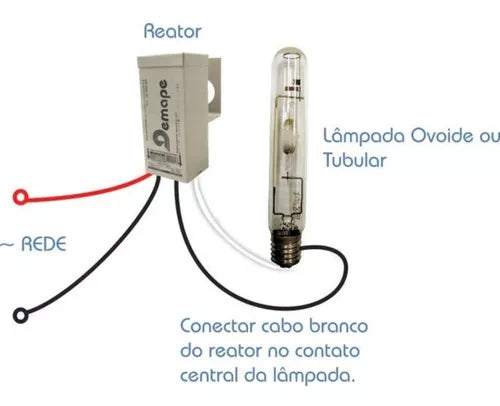 Reator Magnético Demape 600w