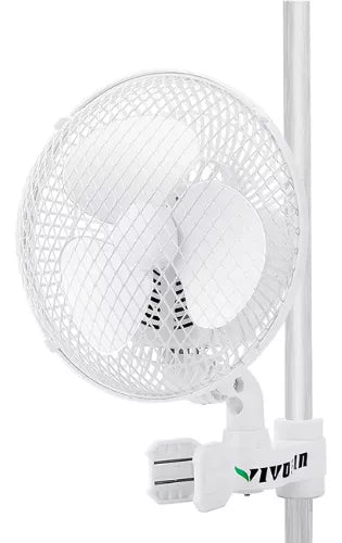 Microventilador Vivosun portátil c/ fixador para estufas 220v