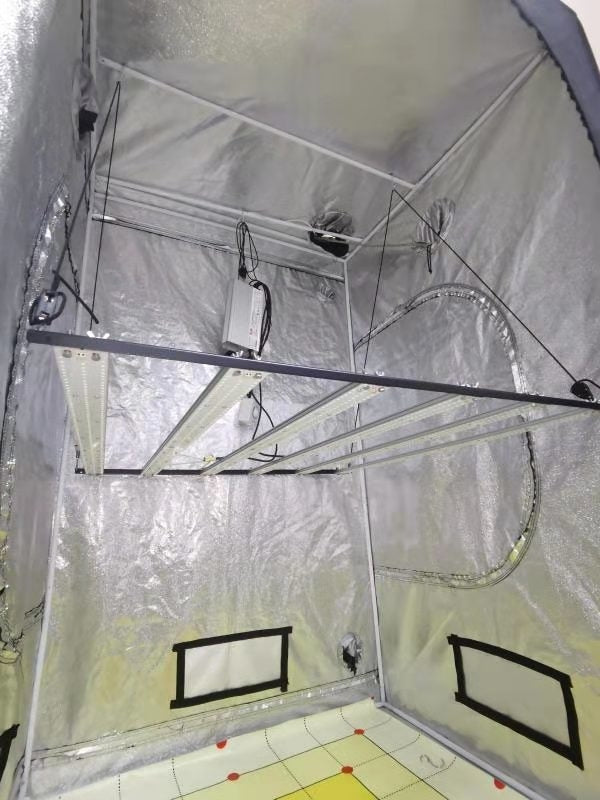 Painel Led Quantum Bar 600w Pro Chip Samsung Lm301h Deep Red 660nm