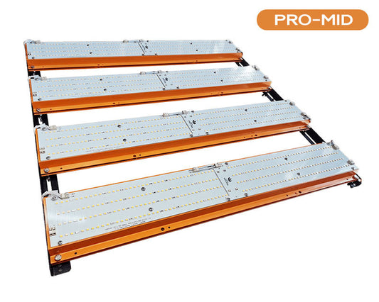 Painel Led Quantum Bar 480w Pro Mid Chip Samsung Lm283b Deep Red 660nm +Uv/Ir