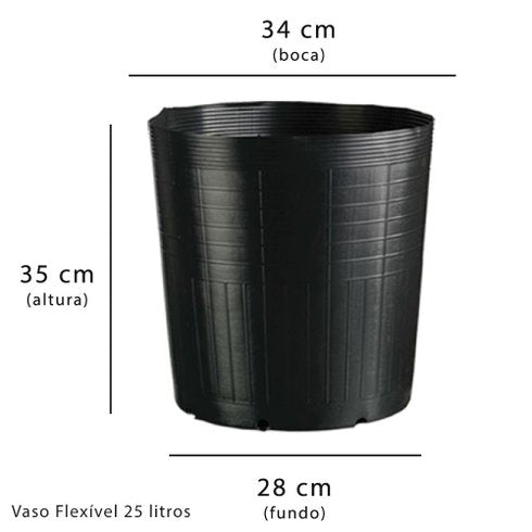 Vaso Nutriplan 25L